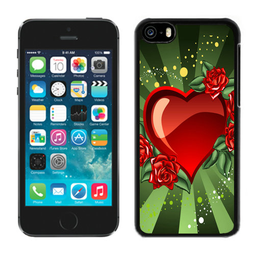 Valentine Rose iPhone 5C Cases CLA - Click Image to Close